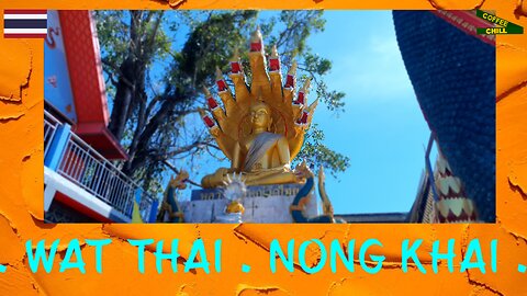 . Wat Thai . Nong Khai . Buddhist Temple . Chumphon. Mekong River . Thailand #northernisaan #หนองคาย