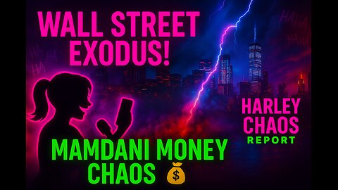 💥 Harley Reports: Mamdani Begs for Money - Wall Street Run to Florida & Texas!