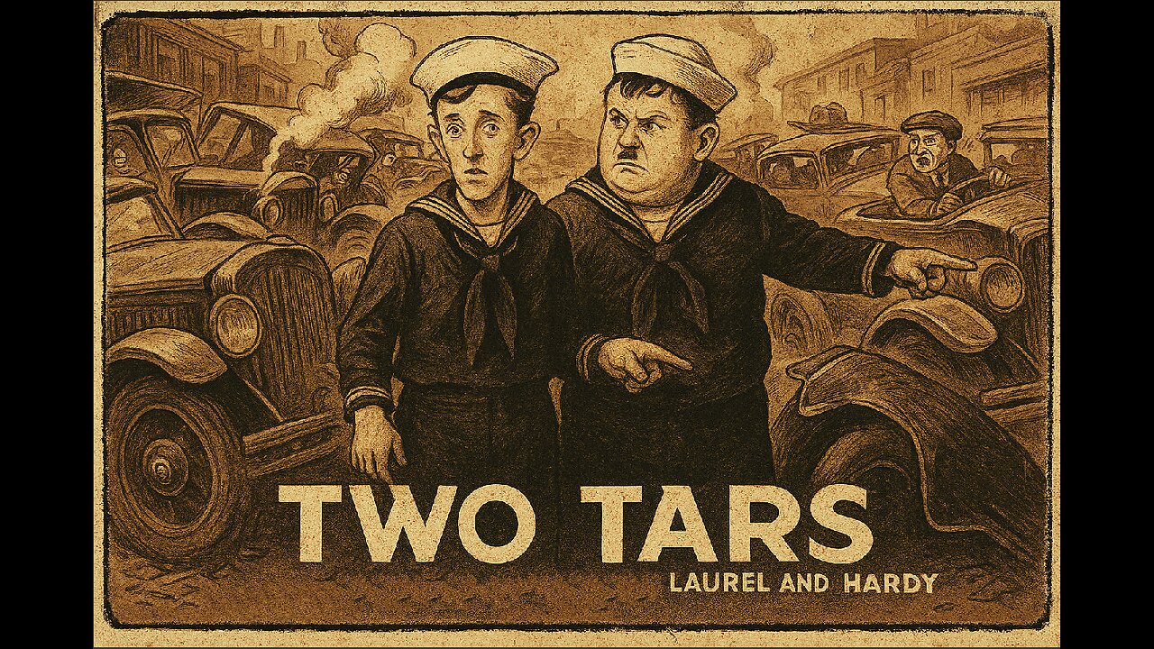 TWO TARS (1928) Stan Laurel, Oliver Hardy & Edgar Kennedy| Slapstick, Comedy | Short