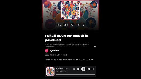 I shall open my mouth in parables