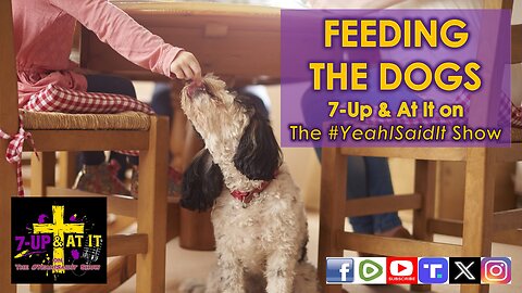 WORD OF THE DAY: MARK 7:27 - FEEDING THE DOGS