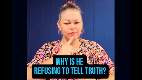 Why Is He Refusing To Tell Truth? 😱 #ASL #deaf #signlanguage