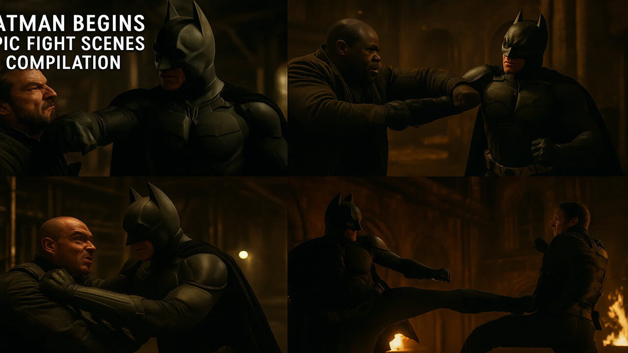 Batman Begins Epic Fight Scenes Compilation
