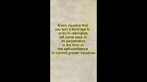 Every injustice that you turn a blind eye to causes greater injustices - Audio Quote