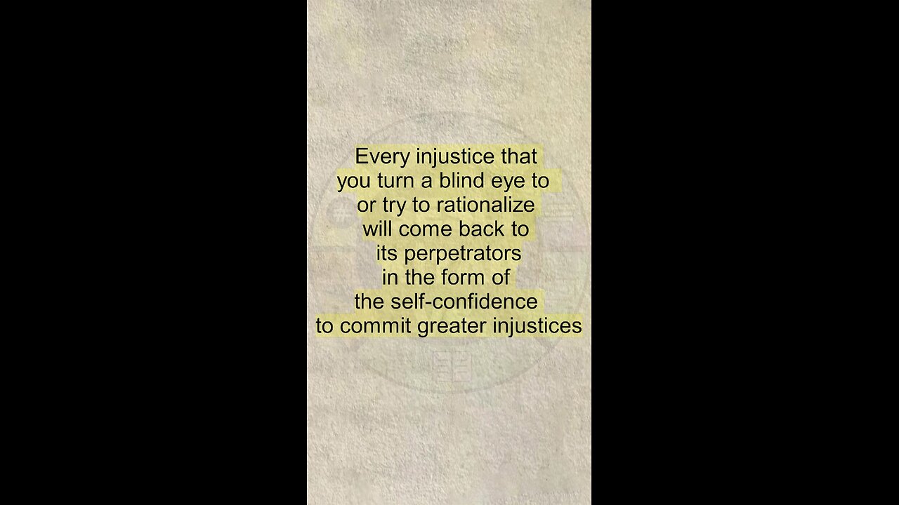 Every injustice that you turn a blind eye to causes greater injustices - Audio Quote