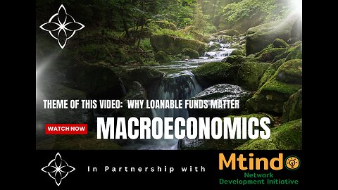 Macroeconomic Gem Video #31 is about why loanable funds matters.