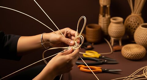 How To Bind Rattan On Metal Frames
