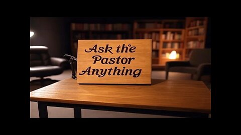 Ask the Pastor Anything