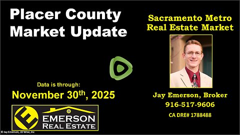 Placer County Real Estate Market Update