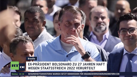 Brasilien: 27 Jahre Haft für Ex-Präsident Bolsonaro – USA drohen mit Konsequenzen