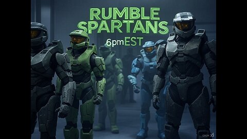 "LIVE" Halo Rumble Spartans Multiplayer No. 18 📅9/18 5:05pm Central. Games before +after Halo