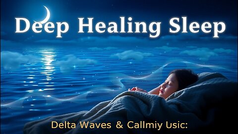 🌙 Deep Healing Sleep | Delta Waves | Calming Music
