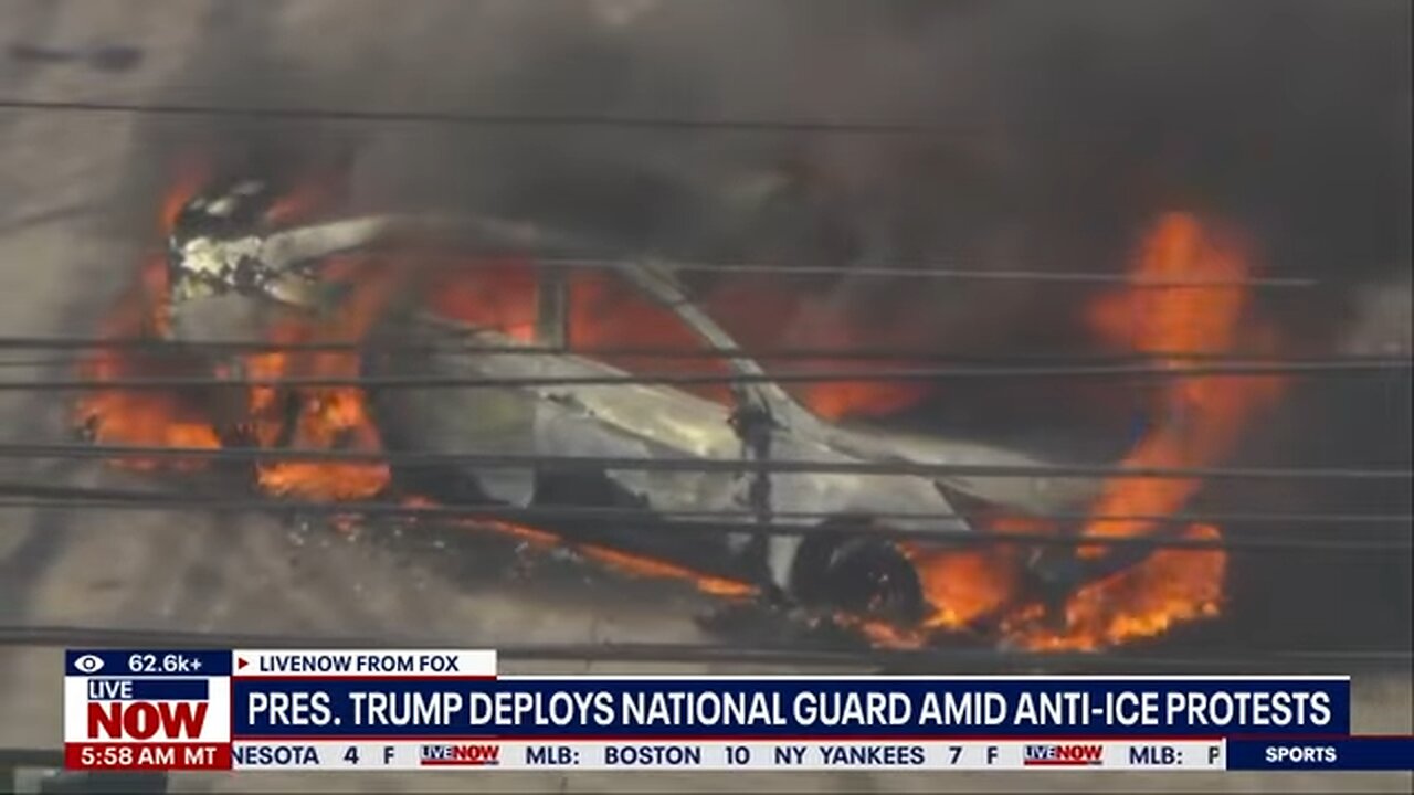 National guard in LA as Trump attempts ICE protest crackdown