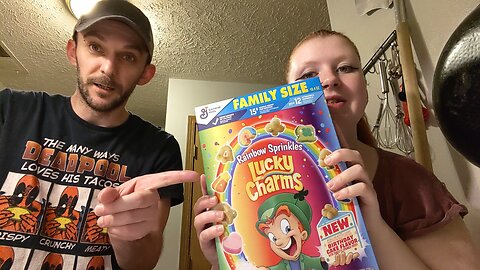 Lucky Charms Birthday Cake Flavor Taste Test