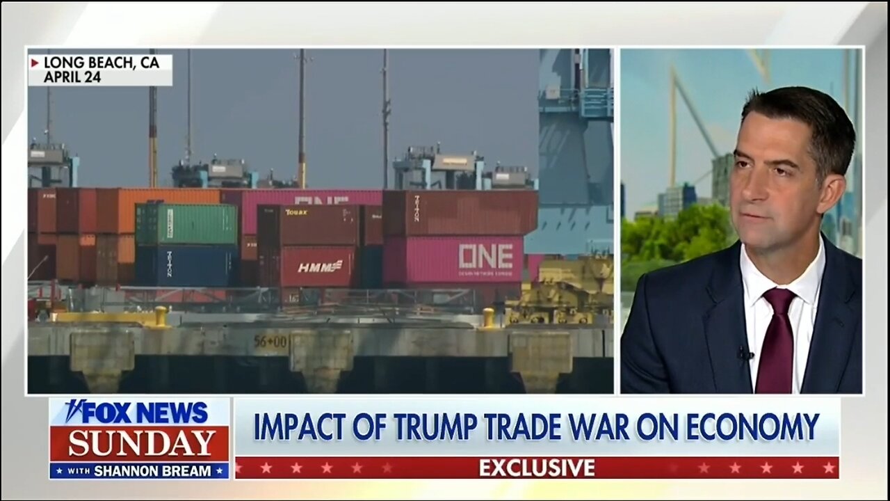 Sen Tom Cotton: Tariffs Serve As Vital Extension of U.S. Foreign Policy For National Objectives