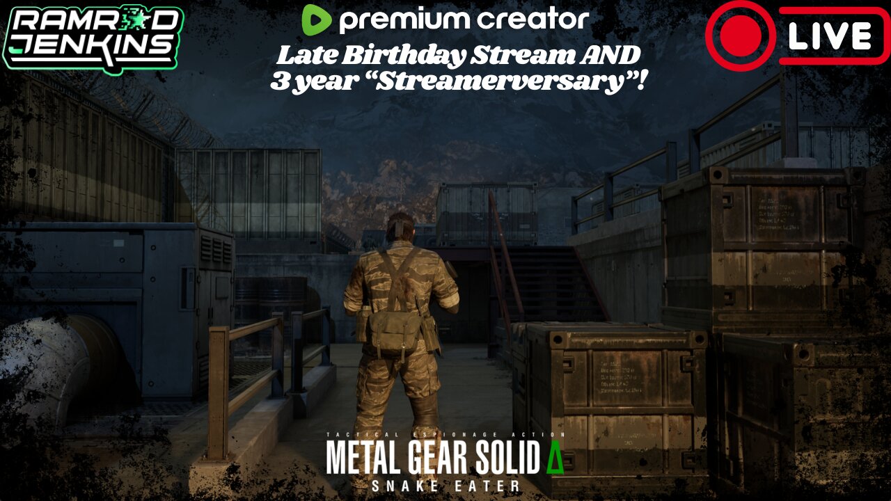 Late Birthday stream AND 3 year "Streamerversary"!!