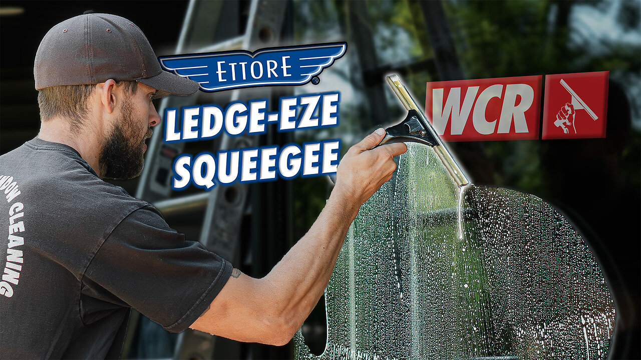 See The Ettore Ledge-Eze Squeegee In Action!