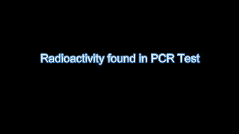 PCR Test - Safe n' Radioeffective