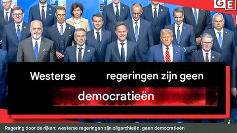 Regeringen van de rijken, westerse regeringen zijn oligarchieën, geen democratieën.