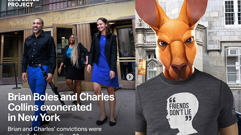 Two Bleeps "Exonerated" in Harlem - The Alliterati Just Grew By 2