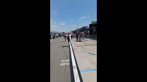 Watkins Glen IMSA walking the Pits
