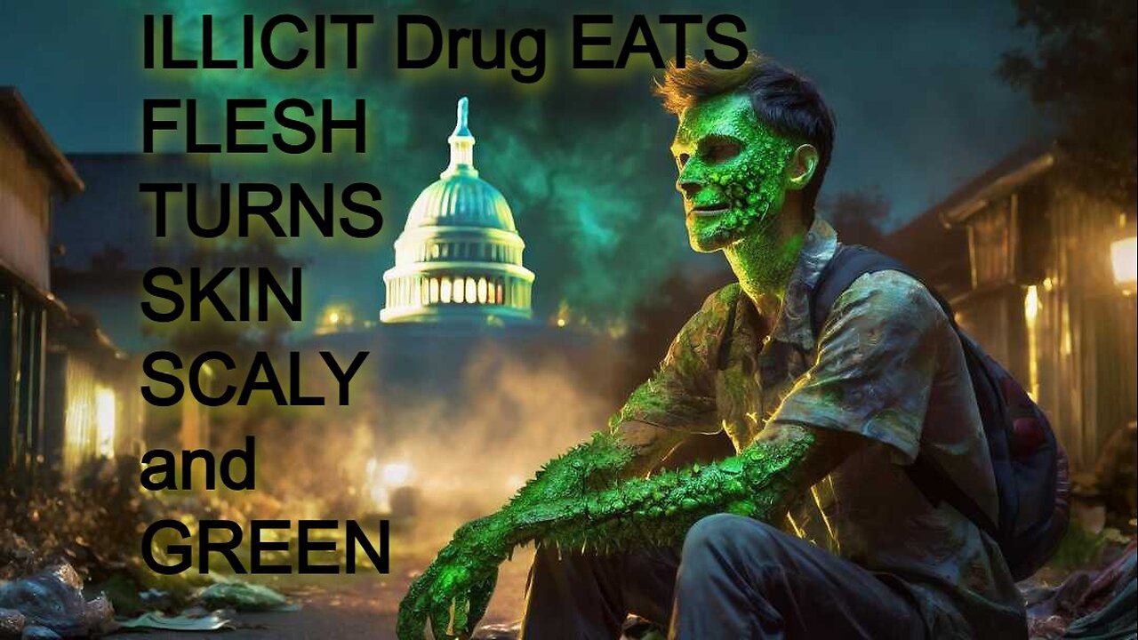 This illicit drug eats your flesh turns y