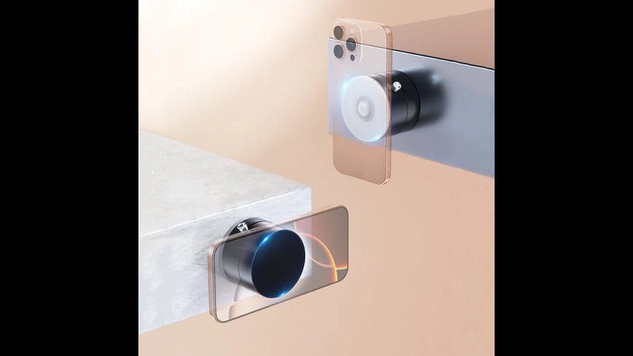 Magnetic Telescopic Folding Portable Vacuum Phone Stand
