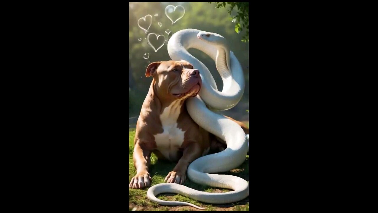 combination of a dog and snake