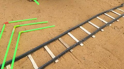 Description DIY Mini train coach washing plant | WAP locomotive and transformer | Science project
