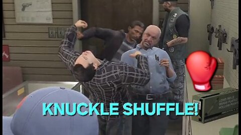 GTA Online "the best Brawl in a Gunstore"