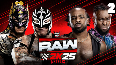 WWE 2K25 Raw March 10 2025 - Match 2: The New Day!