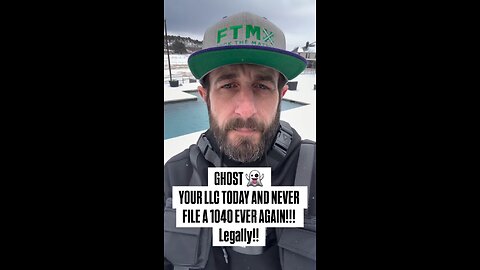 Ghost your LLC Today and Never File a 1040 Ever Again Legally!! 💯💥