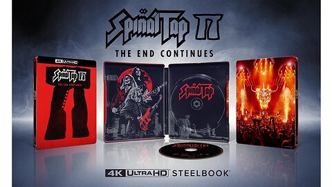 Spinal Tap II: The End Continues [4K UHD Steelbook & Blu-ray & DVD]