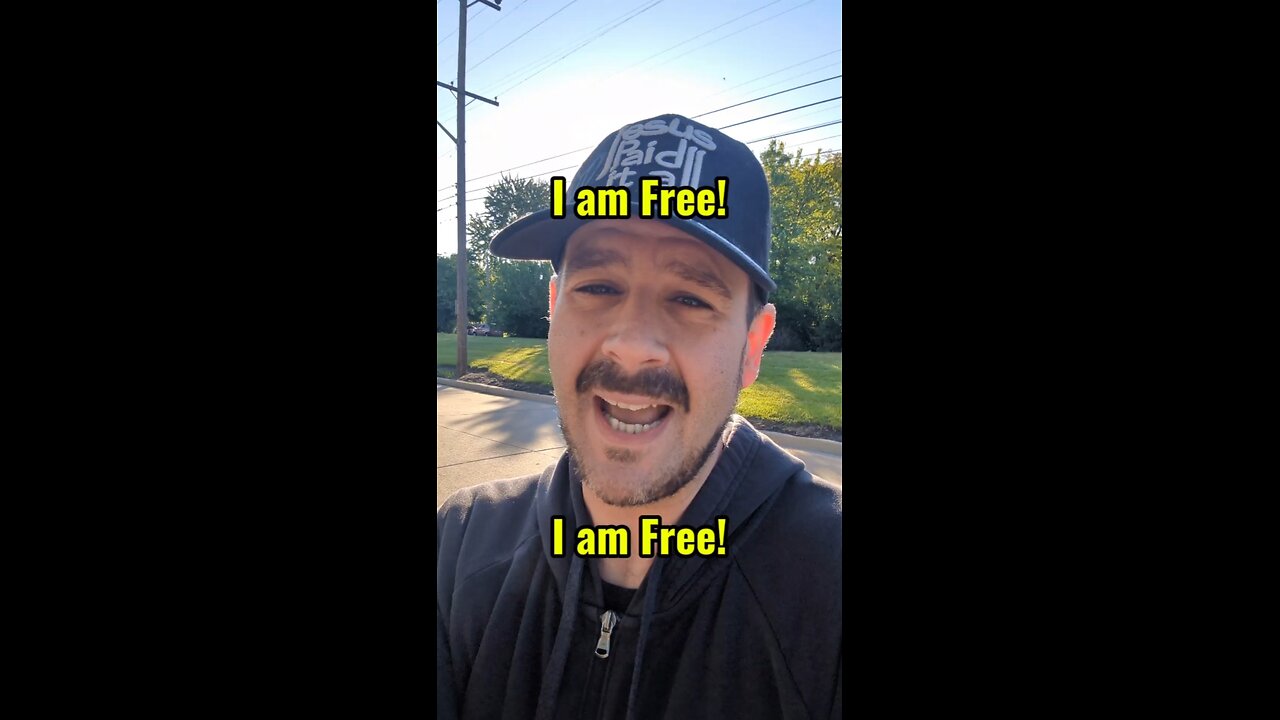 Free to live for Jesus. #freedom in #Christ #joy
