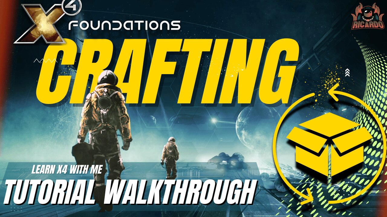Learn Inventory and Crafting in X4 Foundations