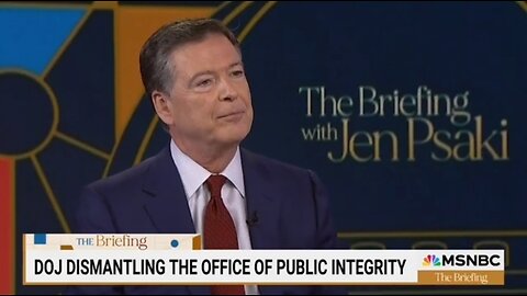 James Comey To Republicans: You'll Be Sorry For DOJ Changes Under Trump