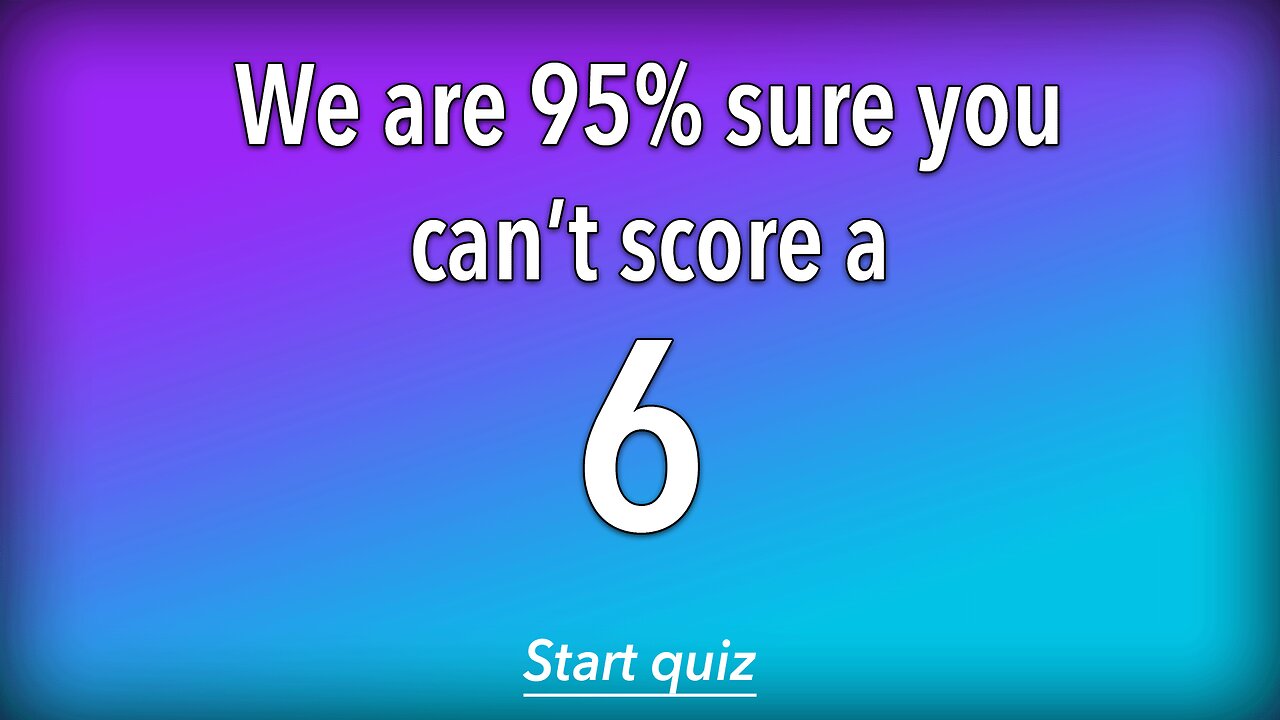 Unbeatable Mixed Trivia Quiz
