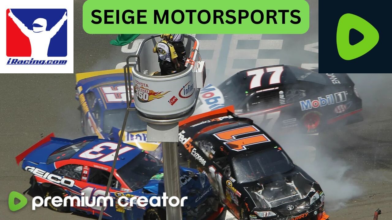 🔴Sunday iRacing Seige, Cup Coverage and 9PM Fixed NIS Race to Close out Sonoma Week-Praise GOD!🏁