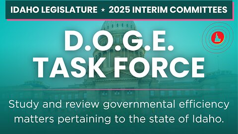 2nd Meeting: Idaho DOGE Task Force: August 25, 2025 (full version)