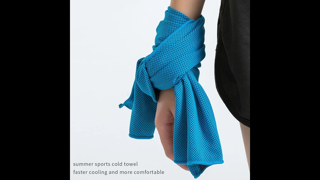 Ice Silk Quick-Drying, Cool Sports Towel