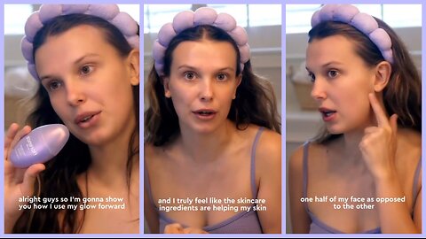 Millie Bobby Brown’s Glow Secret Revealed ! ✨