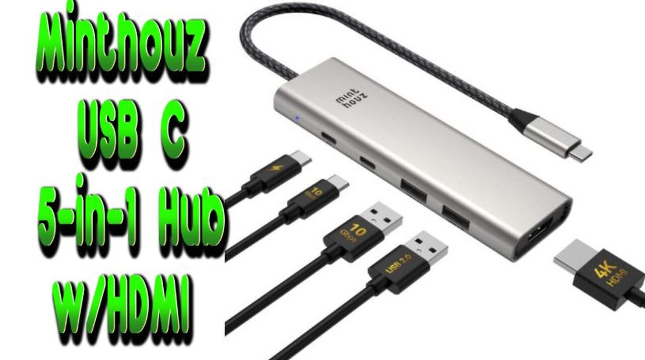 Minthouz USB-C Hub with HDMI