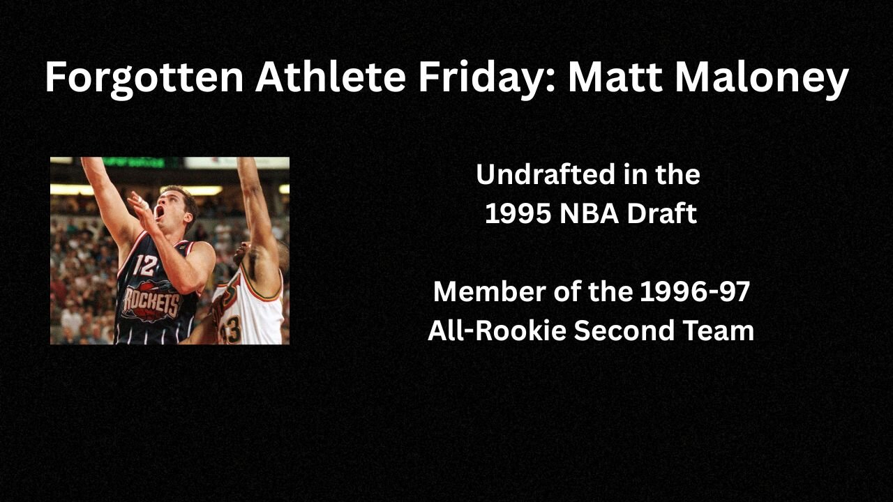 Forgotten Athlete Friday #190: Matt Maloney