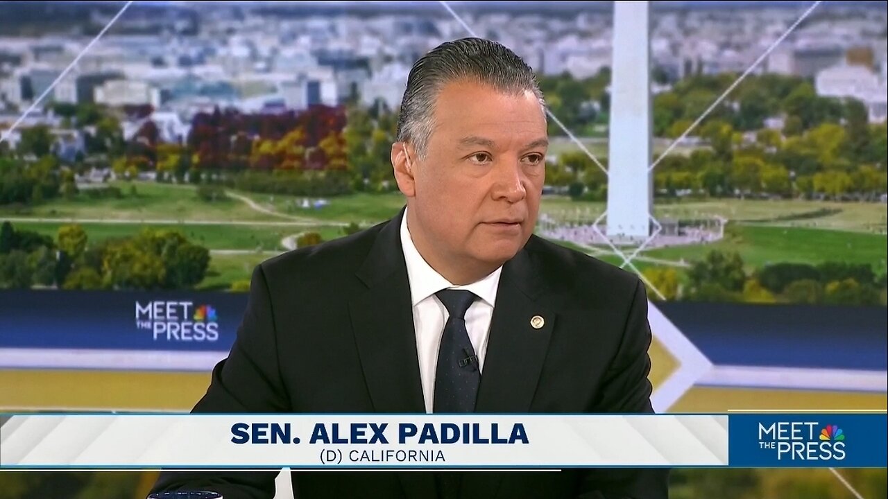Sen Alex Padilla Claims Texas GOP Are Trying To Rig The System