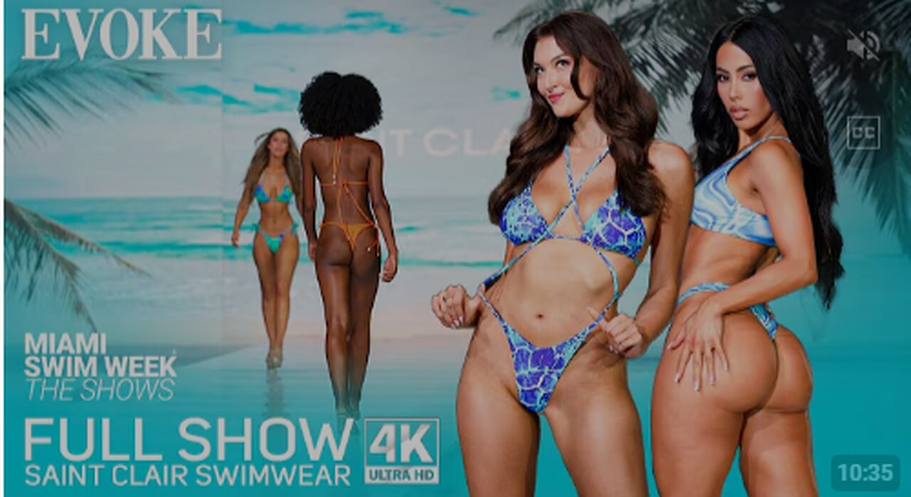 Saint Clair 2024 Collection in Ultra 4K (FULL SHOW) | Miami Swim Week - The Shows