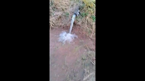 It's time to water the field 🥰🌾💦