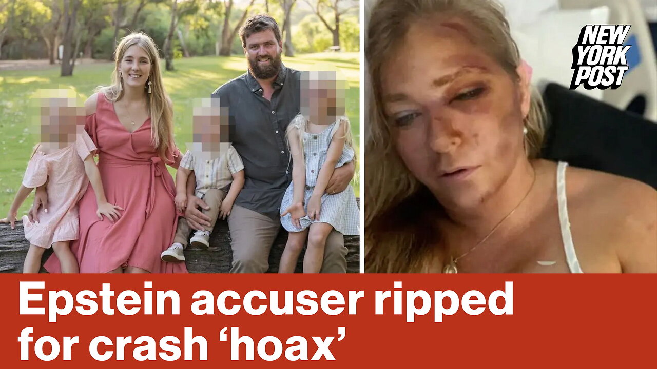 Epstein accuser ripped for crash 'hoax' | Reporter Replay