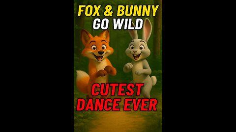 Fox & Bunny Go Wild — Cutest Dance Ever Caught on Camera!
