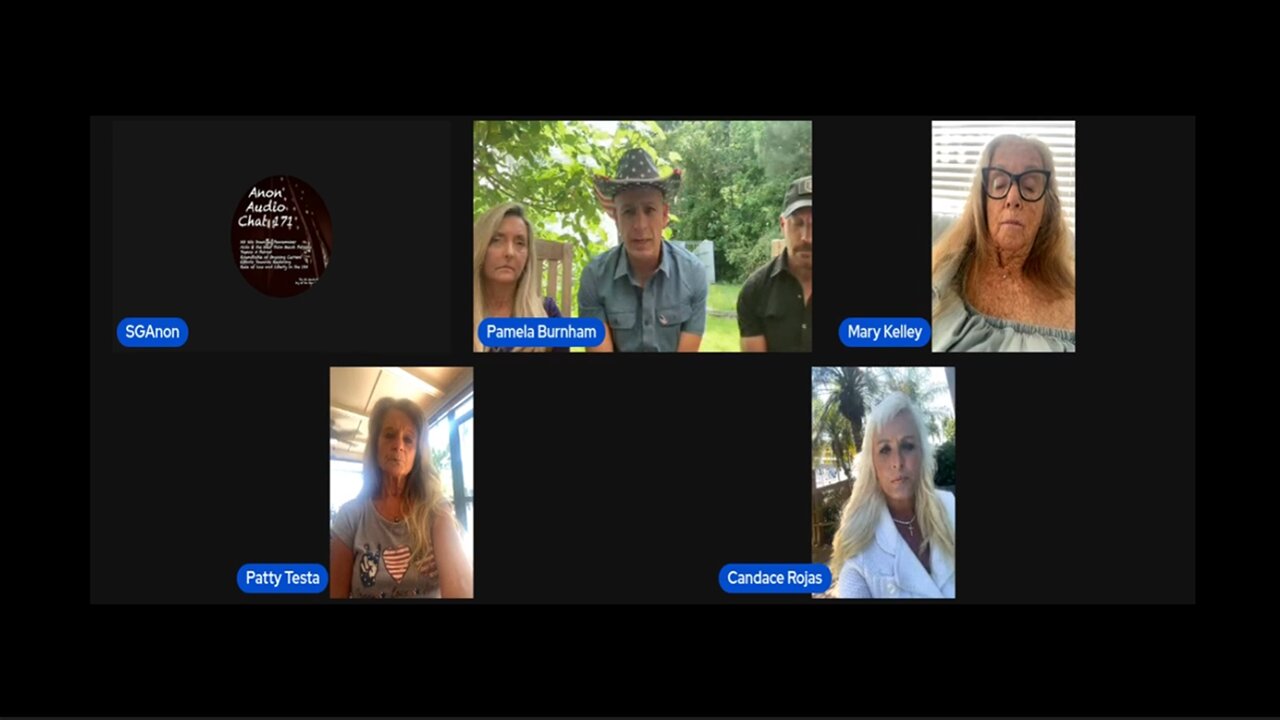 Anon Audio Chat 171 | (5/8/2025) | SG Sits Down With Peacemaker Aldo and a Roundtable Of Patriots - West Palm Beach Officially Files Demand for Grand Jury Oversight
