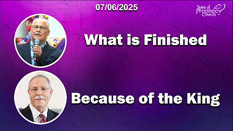Spirit of Prophecy Sunday Service 07/06/2025